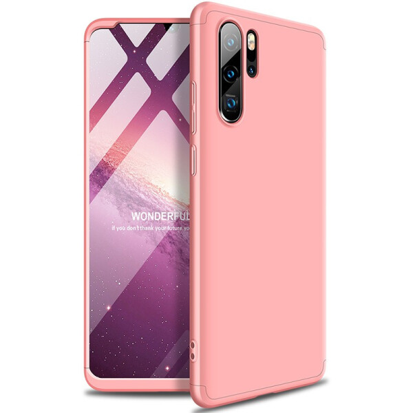 

Чехол-накладка GKK 3 in 1 Hard PC Case Huawei P30 Pro Rose Gold