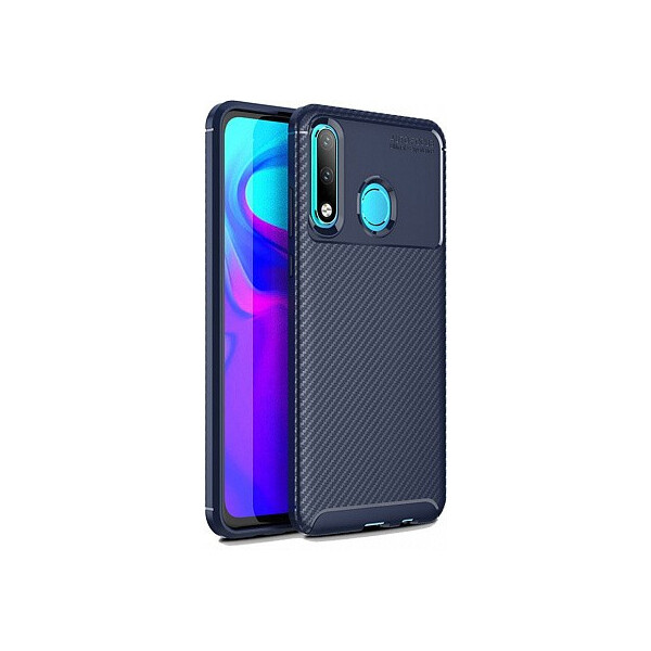 

Чехол-накладка Ipaky Carbon Fiber Series/Soft TPU Case Huawei P30 Lite Blue'