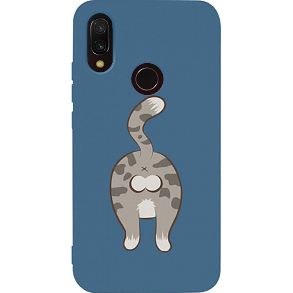 

Чехол-накладка TOTO Matt TPU 2mm Print Case Xiaomi Redmi 7 #62 Catzad Navy Blue