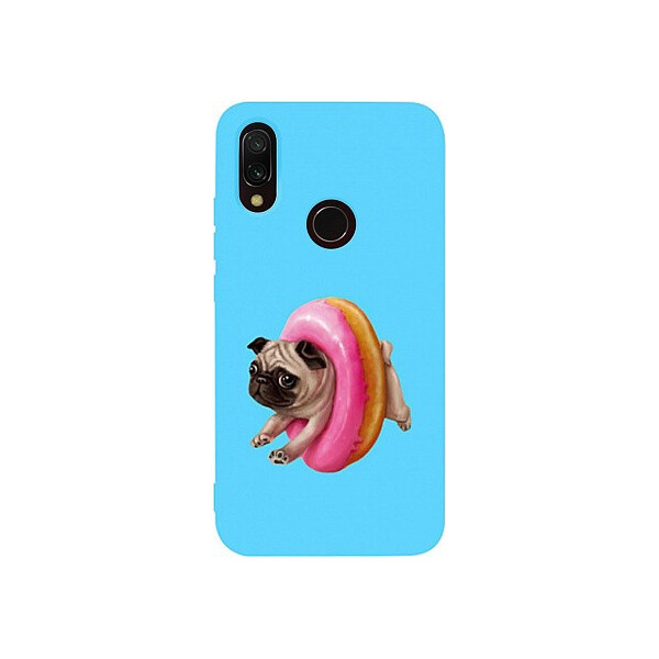 

Чехол-накладка TOTO Matt TPU 2mm Print Case Xiaomi Redmi 7 #34 Dog Donat Sky Blue'