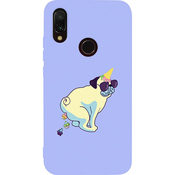 

Чехол-накладка TOTO Matt TPU 2mm Print Case Xiaomi Redmi 7 #77 Kakedog Light Purple