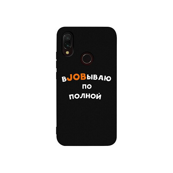 

Чехол-накладка TOTO Matt TPU 2mm Print Case Xiaomi Redmi 7 #21 Job Black'