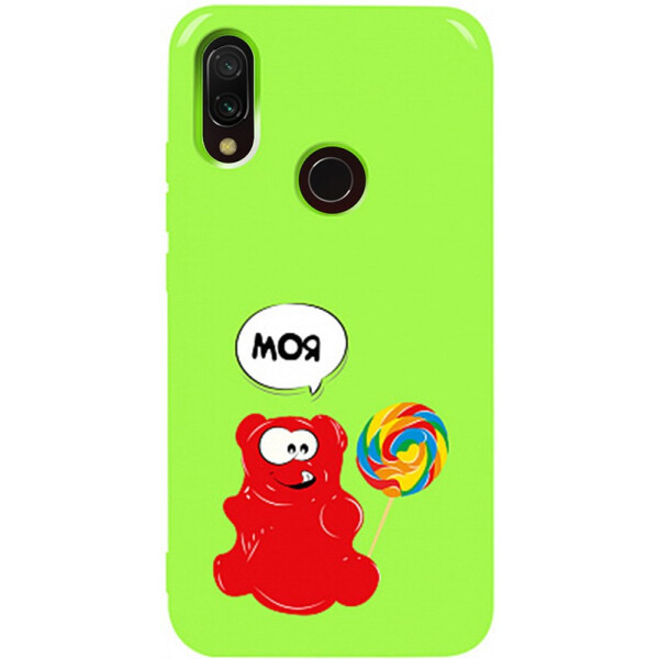 

Чехол-накладка TOTO Pure TPU 2mm Print Case Xiaomi Redmi 7 #14 Valera Candy Green
