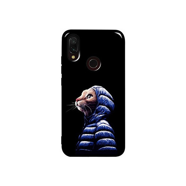 

Чехол-накладка TOTO Pure TPU 2mm Print Case Xiaomi Redmi 7 #76 Catcoat Black'