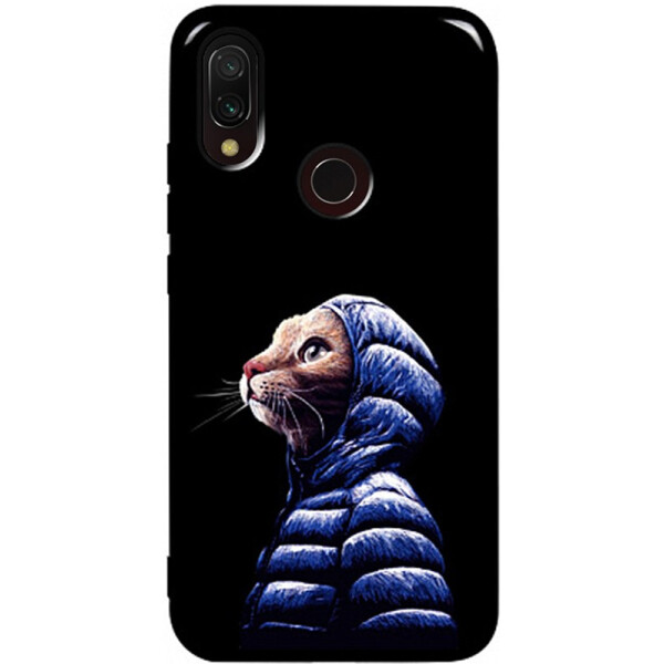 

Чехол-накладка TOTO Pure TPU 2mm Print Case Xiaomi Redmi 7 #76 Catcoat Black