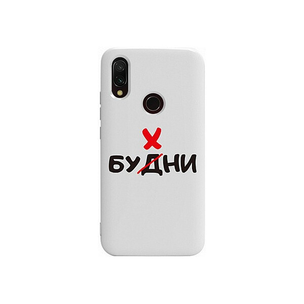 

Чехол-накладка TOTO Pure TPU 2mm Print Case Xiaomi Redmi 7 #73 Buhni White'
