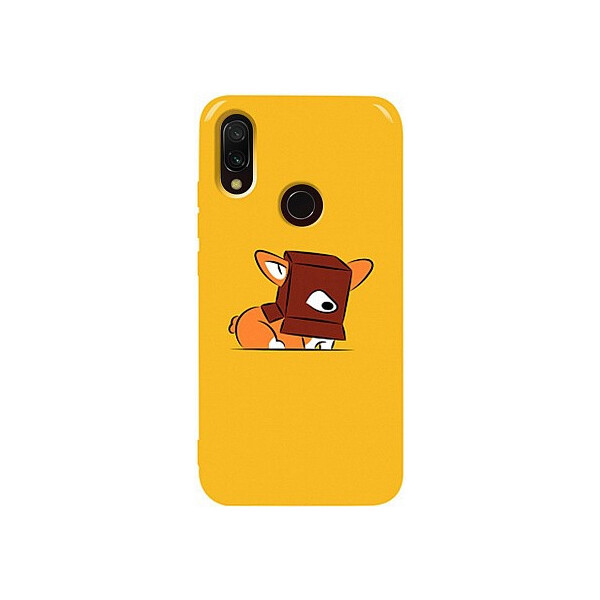 

Чехол-накладка TOTO Pure TPU 2mm Print Case Xiaomi Redmi 7 #31 Korgi Yellow'