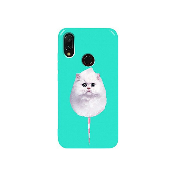 

Чехол-накладка TOTO Pure TPU 2mm Print Case Xiaomi Redmi 7 #9 Cat Candy Mint'