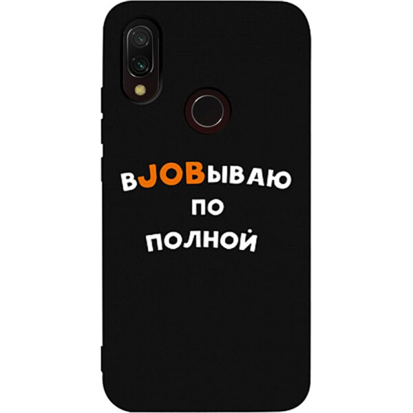 

Чехол-накладка TOTO Matt TPU 2mm Print Case Xiaomi Redmi 7 #21 Job Black
