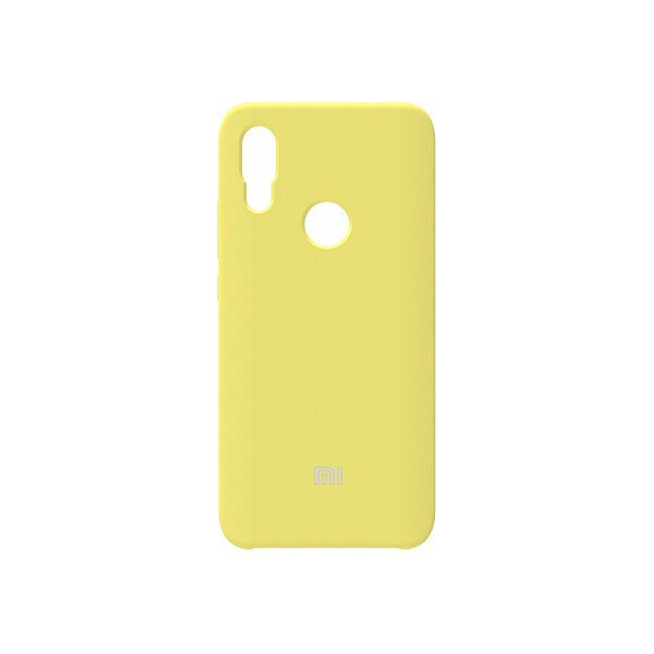 

Чехол-накладка TOTO Silicone Case Xiaomi Redmi 7 Lemon Yellow'
