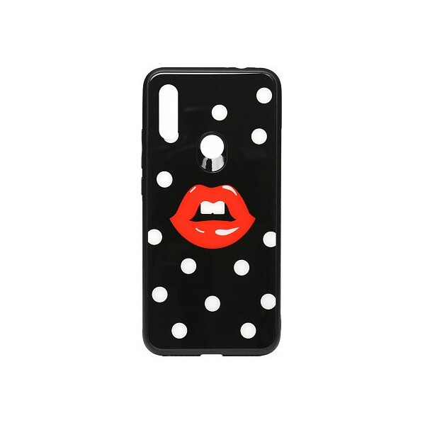 

Чехол-накладка TOTO Cartoon Print Glass Case Xiaomi Redmi 7 Red Lips'