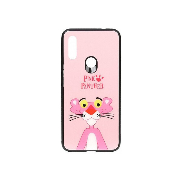 

Чехол-накладка TOTO Cartoon Print Glass Case Xiaomi Redmi 7 Pink Panther'