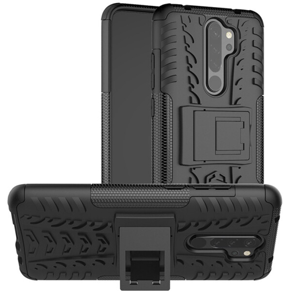 

Чехол-накладка TOTO Dazzle Kickstand 2 in 1 Case Xiaomi Redmi Note 8 Pro Black