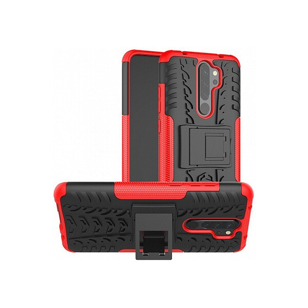 

Чехол-накладка TOTO Dazzle Kickstand 2 in 1 Case Xiaomi Redmi Note 8 Pro Red'
