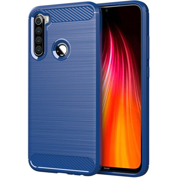 

Чехол-накладка Ipaky Slim Anti-Fingerprint TPU Case Xiaomi Redmi Note 8 Blue