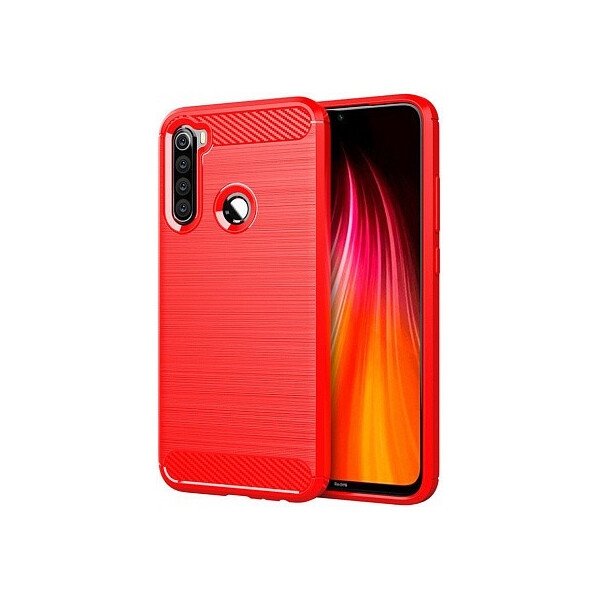 

Чехол-накладка Ipaky Slim Anti-Fingerprint TPU Case Xiaomi Redmi Note 8 Red'