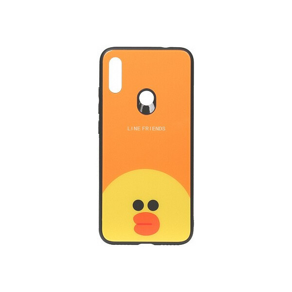 

Чехол-накладка TOTO Cartoon Print Glass Case Xiaomi Redmi Note 7 Line friends Sally'
