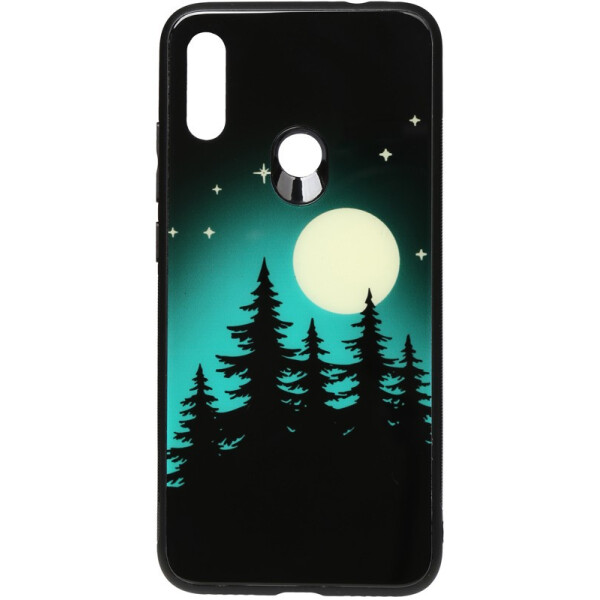 

Чехол-накладка TOTO Night Light Print Glass Case Xiaomi Redmi Note 7 Full Moon