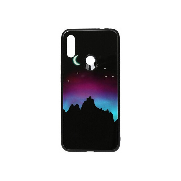 

Чехол-накладка TOTO Night Light Print Glass Case Xiaomi Redmi Note 7 Young Moon'