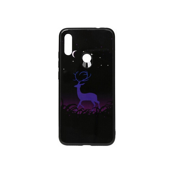 

Чехол-накладка TOTO Night Light Print Glass Case Xiaomi Redmi Note 7 Deer'