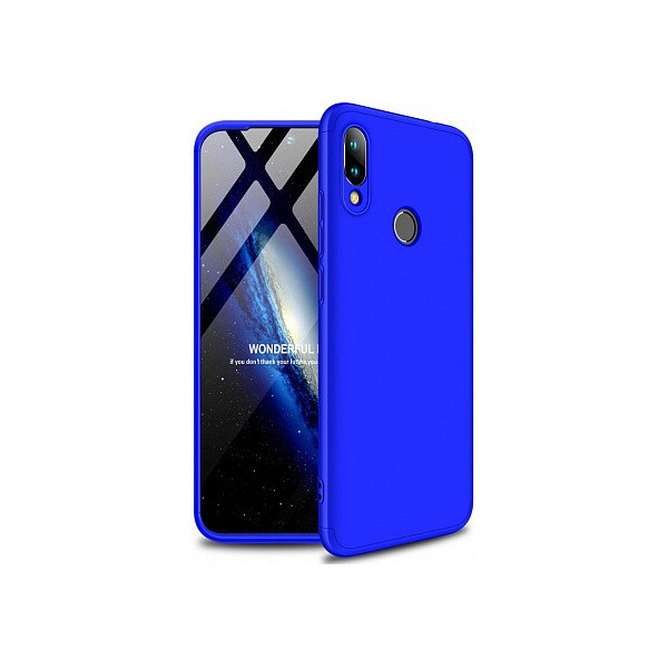 

Чехол-накладка GKK 3 in 1 Hard PC Case Xiaomi Redmi Note 7 Blue'