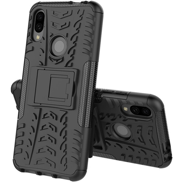 

Чехол-накладка TOTO Dazzle Kickstand 2 in 1 Case Xiaomi Redmi Note 7 Black