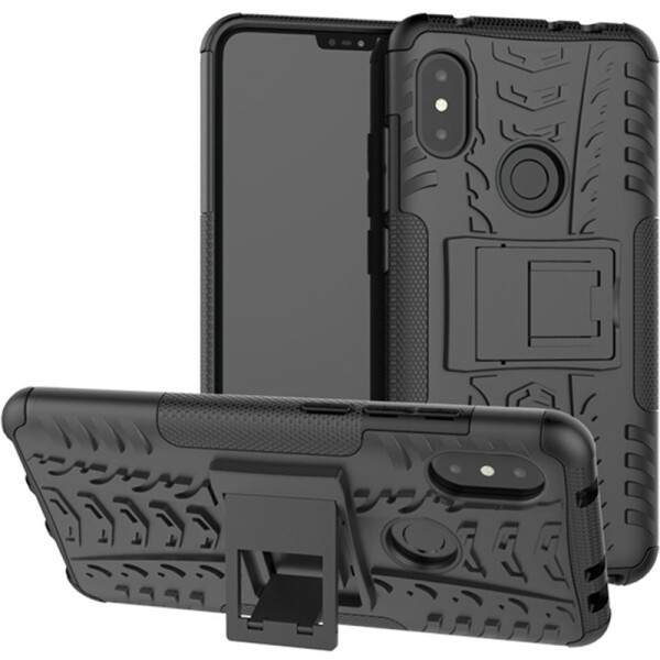 

Чехол-накладка TOTO Dazzle Kickstand 2 in 1 Case Xiaomi Redmi Note 6 Pro Black