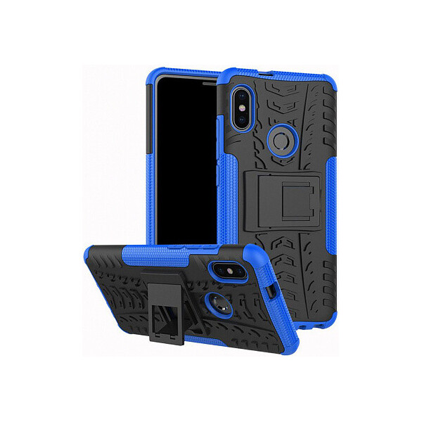 

Чехол-накладка TOTO Dazzle Kickstand 2 in 1 Case Xiaomi Redmi Note 5 Blue'