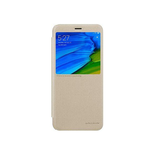 

Чехол-книжка Nillkin Sparkle Leather Case Xiaomi Redmi Note 5 Gold'