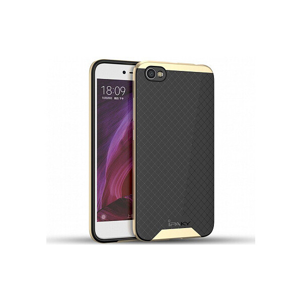 

Чехол-накладка Ipaky Bumblebee Series/PC Frame With TPU Case Xiaomi Redmi Note 5A Gold'