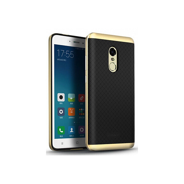

Чехол-накладка Ipaky TPU+PC Xiaomi Redmi Note 4 Black/Gold'