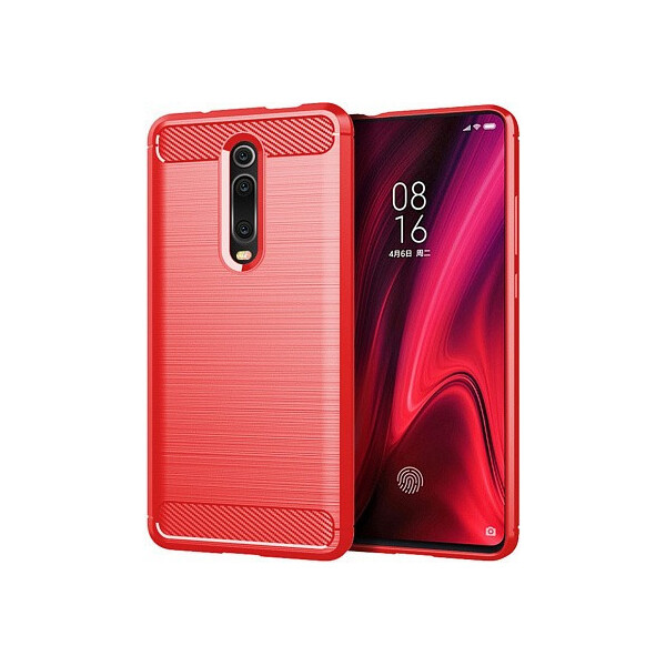 

Чехол-накладка Ipaky Slim Anti-Fingerprint TPU Case Xiaomi Mi 9T/Mi 9T Pro/Redmi K20/K20 Pro Red'