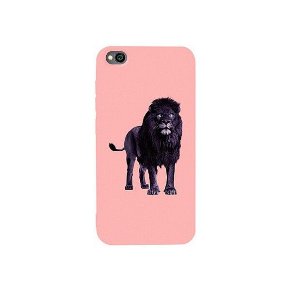 

Чехол-накладка TOTO Matt TPU 2mm Print Case Xiaomi Redmi Go #36 Blacklion Pink'