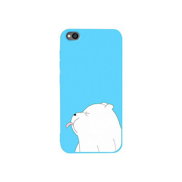 

Чехол-накладка TOTO Matt TPU 2mm Print Case Xiaomi Redmi Go #57 Bear Tongue Sky Blue'