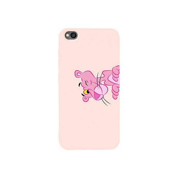 

Чехол-накладка TOTO Matt TPU 2mm Print Case Xiaomi Redmi Go #54 Pink Pantera Sand pink'