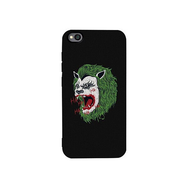 

Чехол-накладка TOTO Matt TPU 2mm Print Case Xiaomi Redmi Go #12 Green Lion Black'