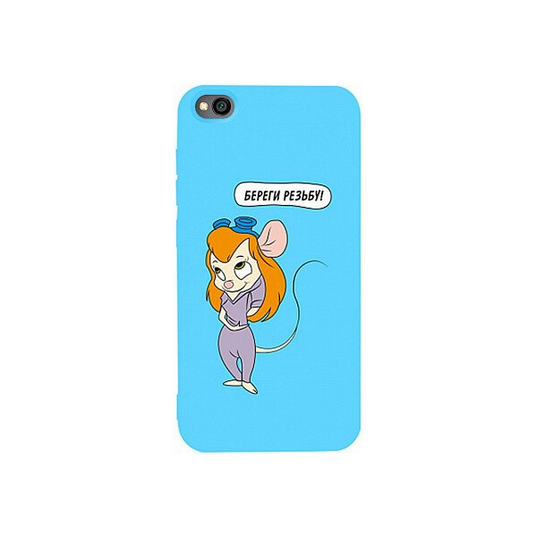 

Чехол-накладка TOTO Matt TPU 2mm Print Case Xiaomi Redmi Go #72 Rezba Sky Blue'