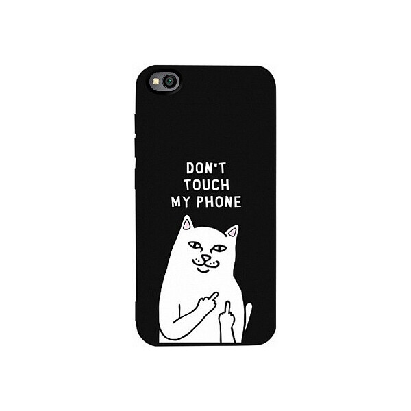 

Чехол-накладка TOTO Matt TPU 2mm Print Case Xiaomi Redmi Go #58 Cat Dontouch Black'