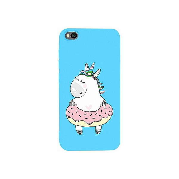 

Чехол-накладка TOTO Matt TPU 2mm Print Case Xiaomi Redmi Go #3 Unicorn Donut Sky Blue'