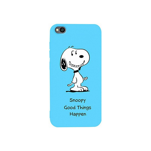 

Чехол-накладка TOTO Matt TPU 2mm Print Case Xiaomi Redmi Go #64 Snoopy Sky Blue'