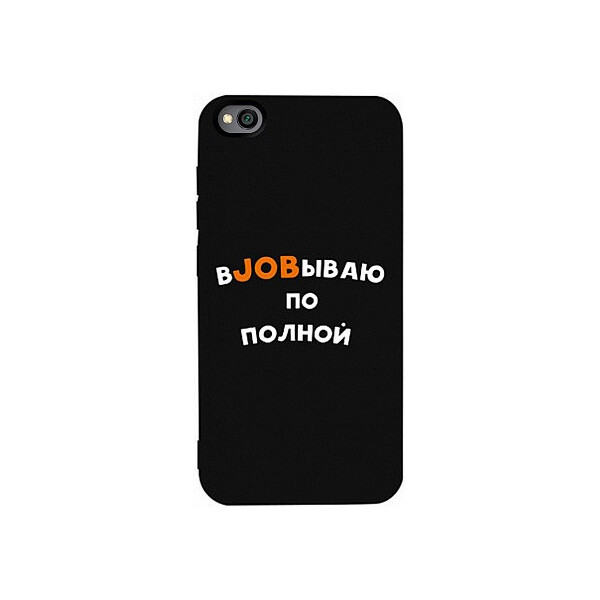 

Чехол-накладка TOTO Matt TPU 2mm Print Case Xiaomi Redmi Go #21 Job Black'
