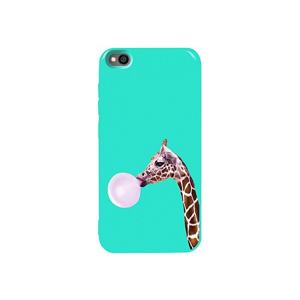 

Чехол-накладка TOTO Pure TPU 2mm Print Case Xiaomi Redmi Go #37 Giraff Gum Mint'