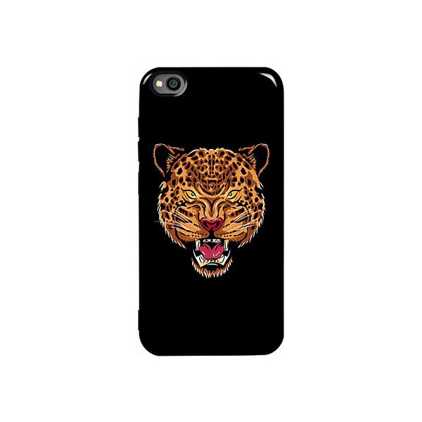 

Чехол-накладка TOTO Pure TPU 2mm Print Case Xiaomi Redmi Go #27 Leopard Black'