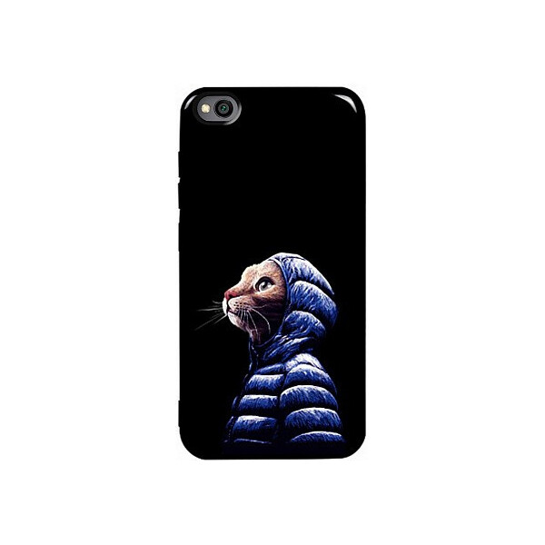 

Чехол-накладка TOTO Pure TPU 2mm Print Case Xiaomi Redmi Go #76 Catcoat Black'