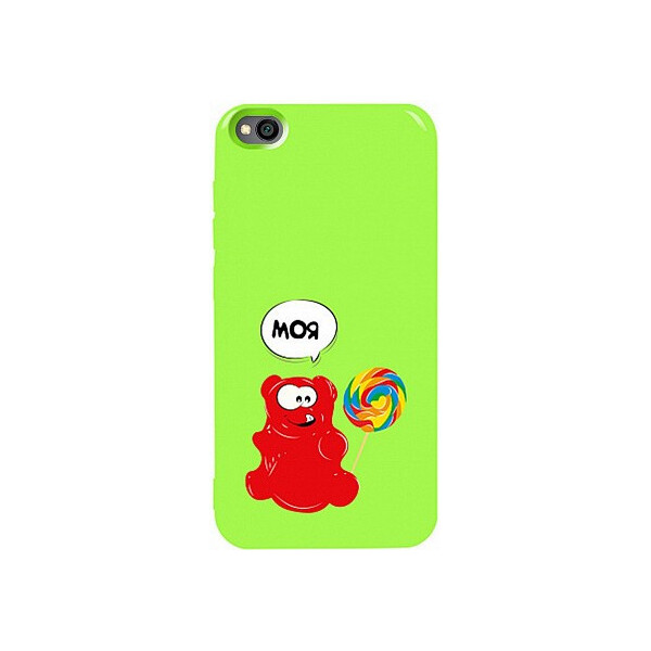 

Чехол-накладка TOTO Pure TPU 2mm Print Case Xiaomi Redmi Go #14 Valera Candy Green'