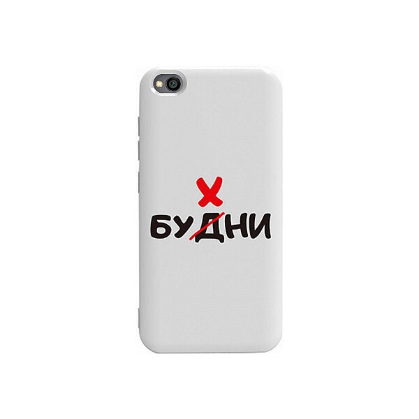 Чехол-накладка TOTO Pure TPU 2mm Print Case Xiaomi Redmi Go #73 Buhni White'