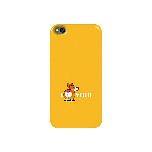 

Чехол-накладка TOTO Pure TPU 2mm Print Case Xiaomi Redmi Go #68 Korgias Yellow'