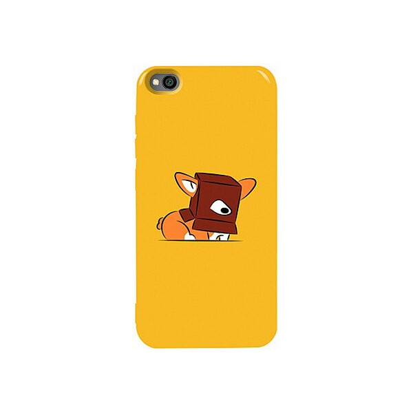 

Чехол-накладка TOTO Pure TPU 2mm Print Case Xiaomi Redmi Go #31 Korgi Yellow'