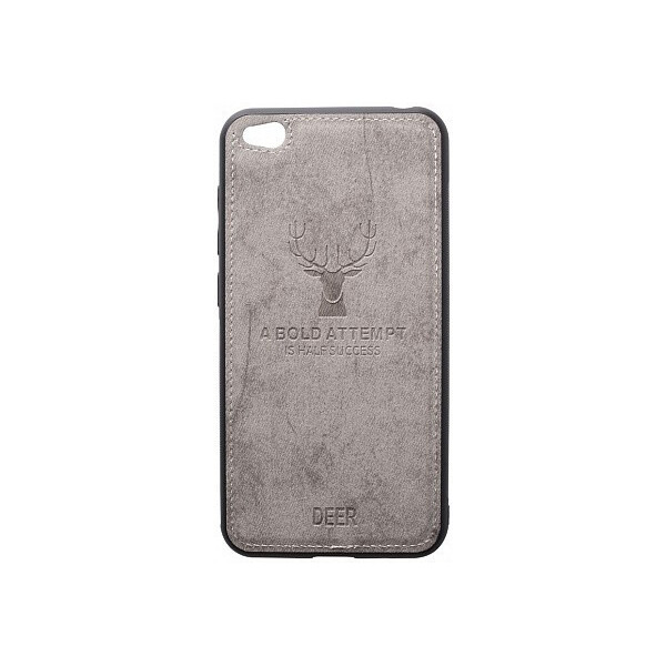 

Чехол-накладка TOTO Deer Shell With Leather Effect Case Xiaomi Redmi Go Grey'