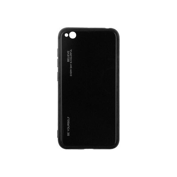 Чехол-накладка TOTO Gradient Glass Case Xiaomi Redmi Go Black'